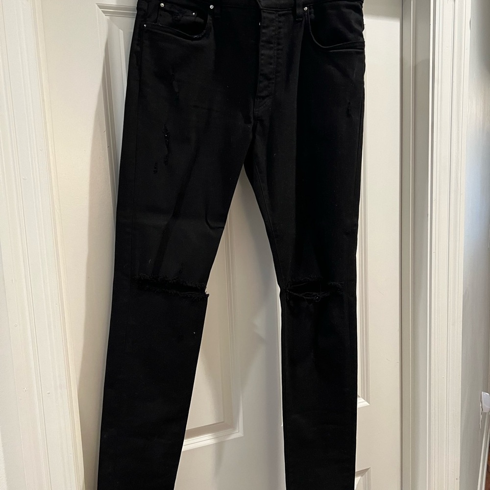 Black Amiri jeans